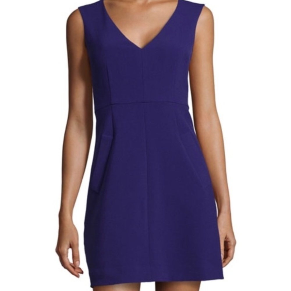 Diane Von Furstenberg Halle Dress Purple